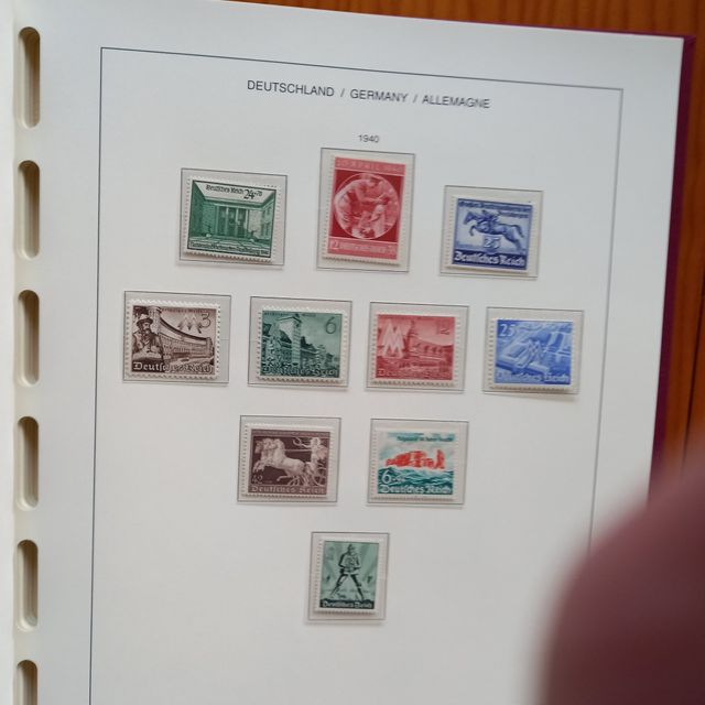 Album francobolli Deutsches Reich