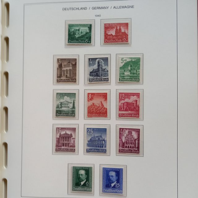 Album francobolli Deutsches Reich