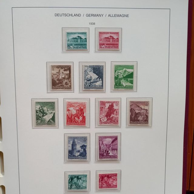 Album francobolli Deutsches Reich