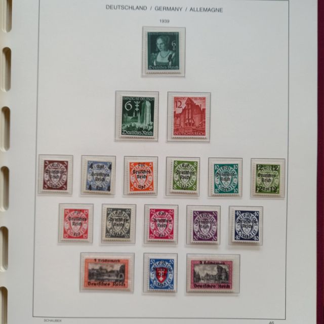 Album francobolli Deutsches Reich