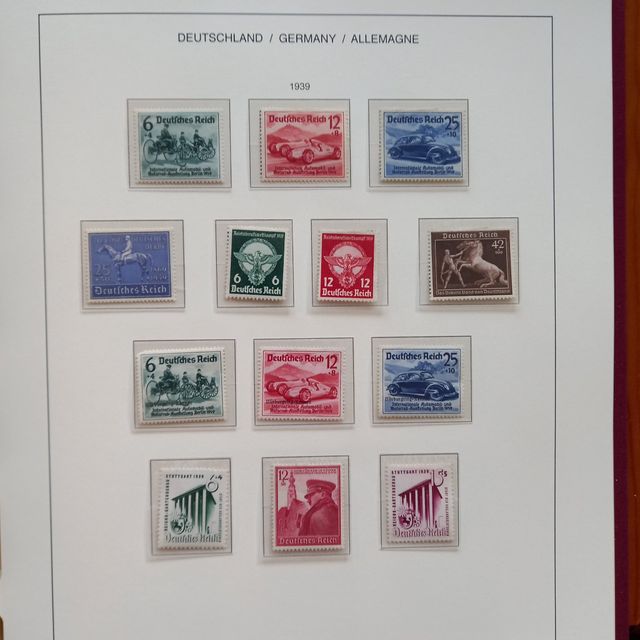 Album francobolli Deutsches Reich
