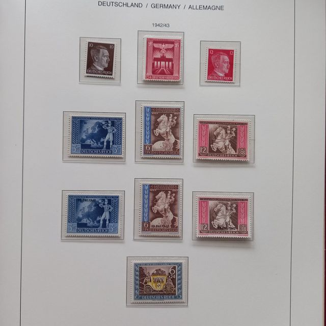 Album francobolli Deutsches Reich