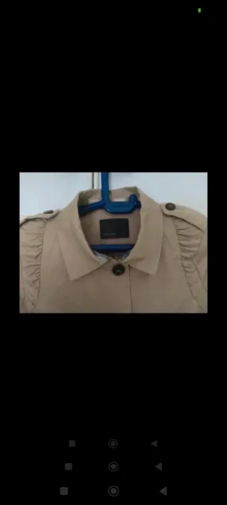 Chaqueta beige talla S