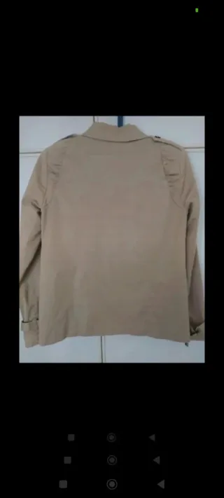 Chaqueta beige talla S
