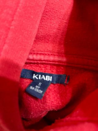 Sudadera Roja Kiabi Talla M