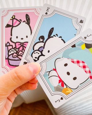 Carte da Poker Pochacco Sanrio Nuove Japan Kawaii
