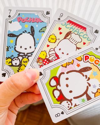 Carte da Poker Pochacco Sanrio Nuove Japan Kawaii