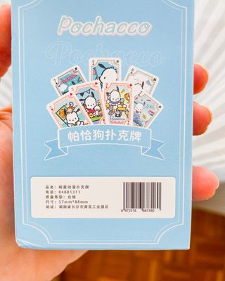 Carte da Poker Pochacco Sanrio Nuove Japan Kawaii