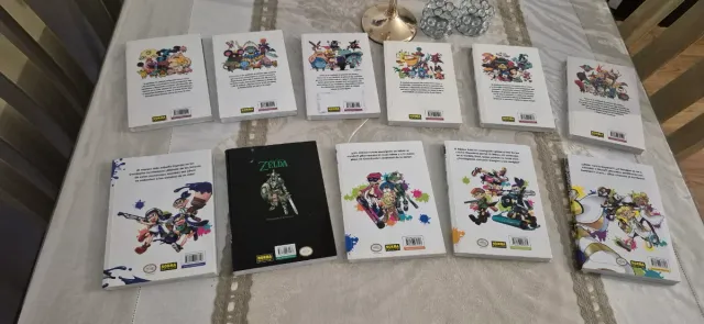 Libros de Yokai, Zelda,  pokemon y splatoon