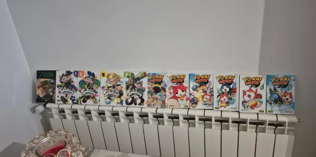 Libros de Yokai, Zelda,  pokemon y splatoon