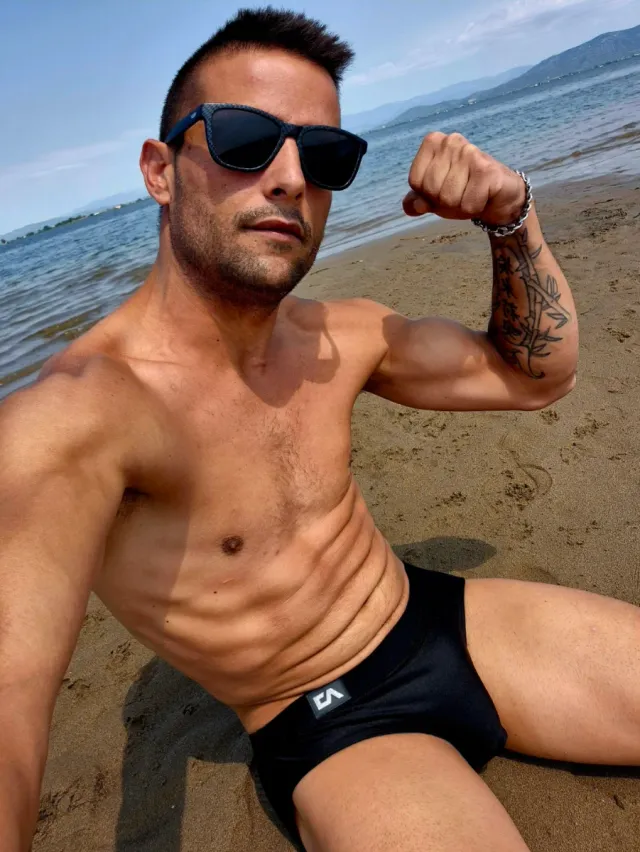 Bañador slips negros