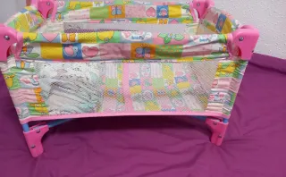 Cuna de viaje Baby Born . Vintage