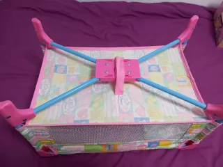 Cuna de viaje Baby Born . Vintage