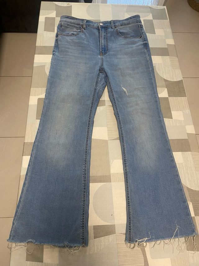 Pantalón D78 Stradivarius T-42 Desgastado