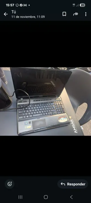 Portátil Toshiba Negro