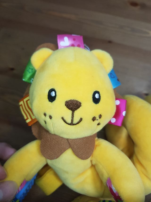 Espiral colgador bebé León y Mono