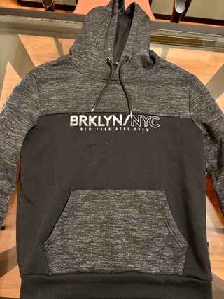 Sudadera Inside BRKLYN/NYC Gris y Negra
