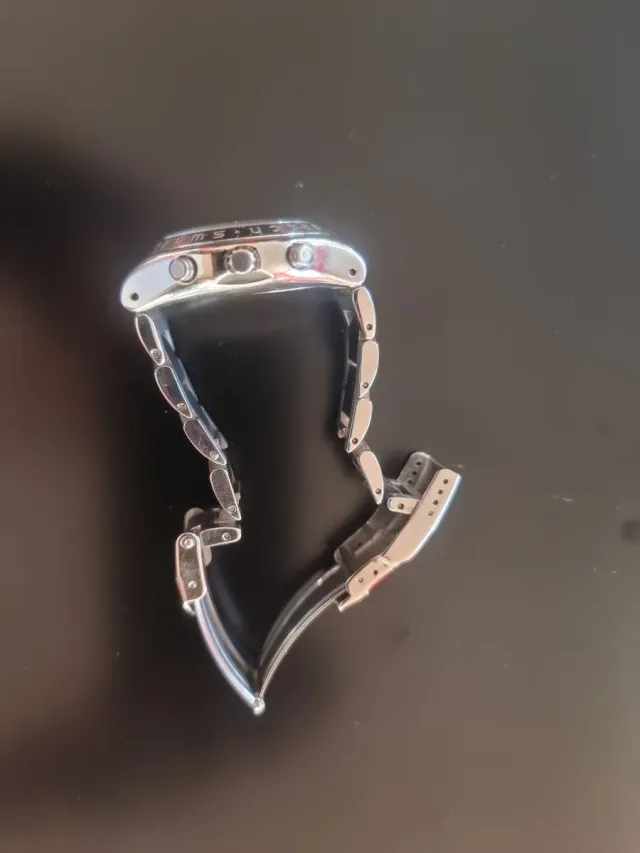 Reloj Swatch Irony Cronógrafo Azul Plateado