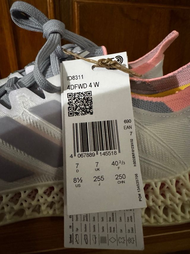 4DFWD 4 W zapatillas de correr Adidas talla 40