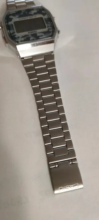 Orologio Casio Camouflage Argento