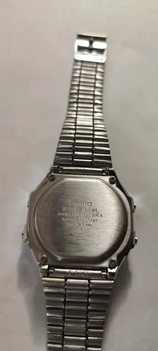 Orologio Casio Camouflage Argento