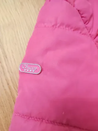 Piumino bambina con cappuccio