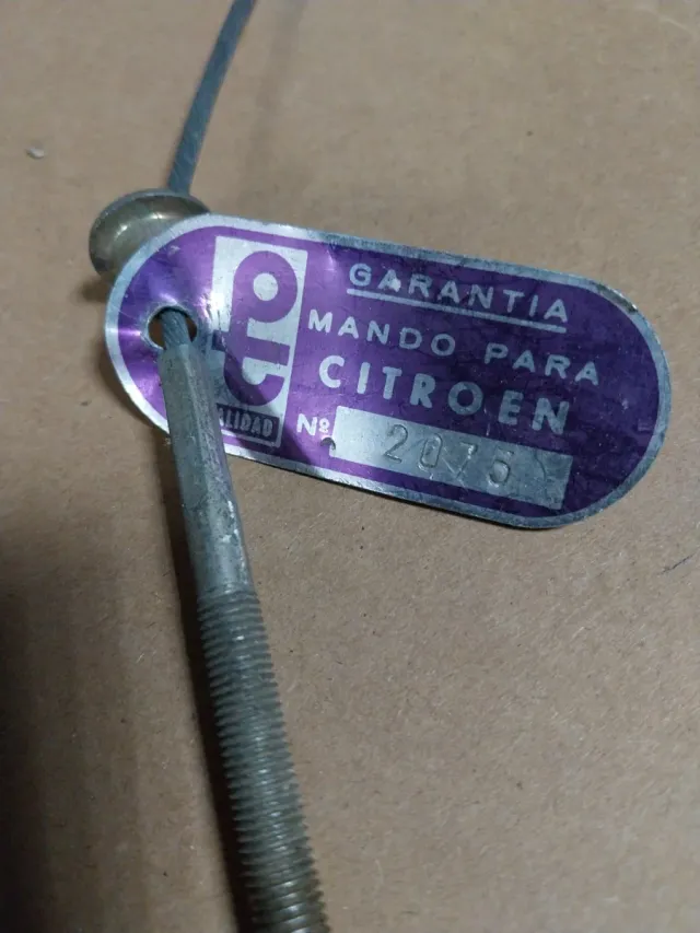 Cable embrague Citroen clásico pt 2075