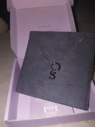 Collana Brosway con pendente lettera S