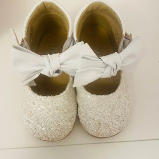 Scarpe bimba Panyno n.21 glitter fiocco