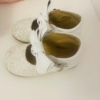 Scarpe bimba Panyno n.21 glitter fiocco