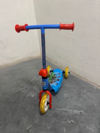 Patinete Patrulla Canina 3 Ruedas