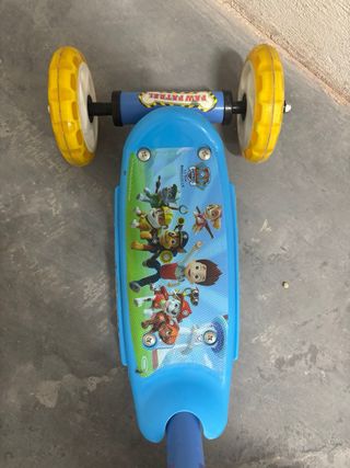 Patinete Patrulla Canina 3 Ruedas