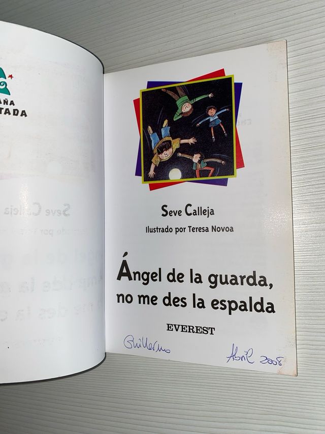 Ángel de la guarda, no me des la espalda
