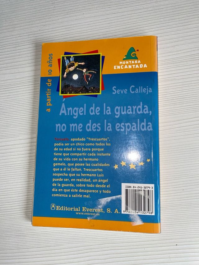Ángel de la guarda, no me des la espalda
