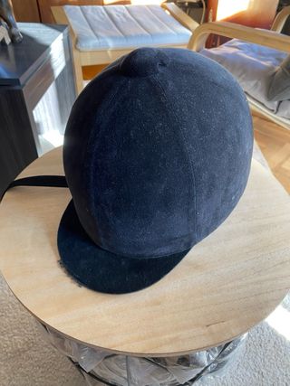 Casco de hipica negro