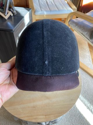 Casco de hipica negro