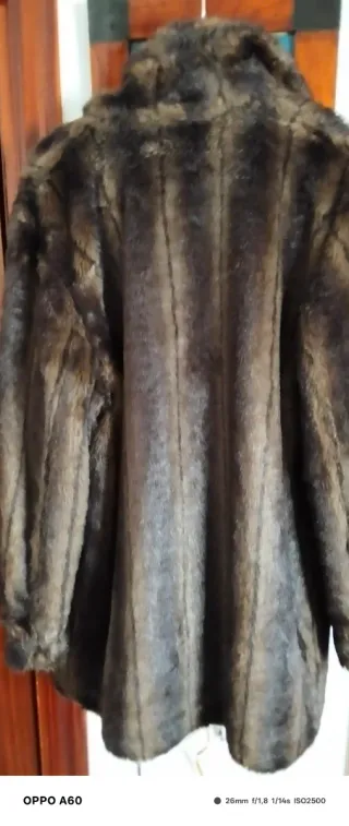 Abrigo trenca reversible