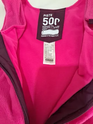 Conjunto esquí 3-4 años