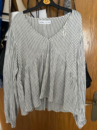 Blusa Lefties Rayas Talla L