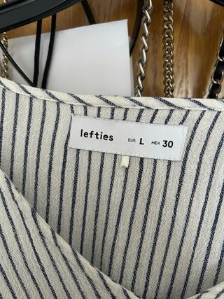 Blusa Lefties Rayas Talla L