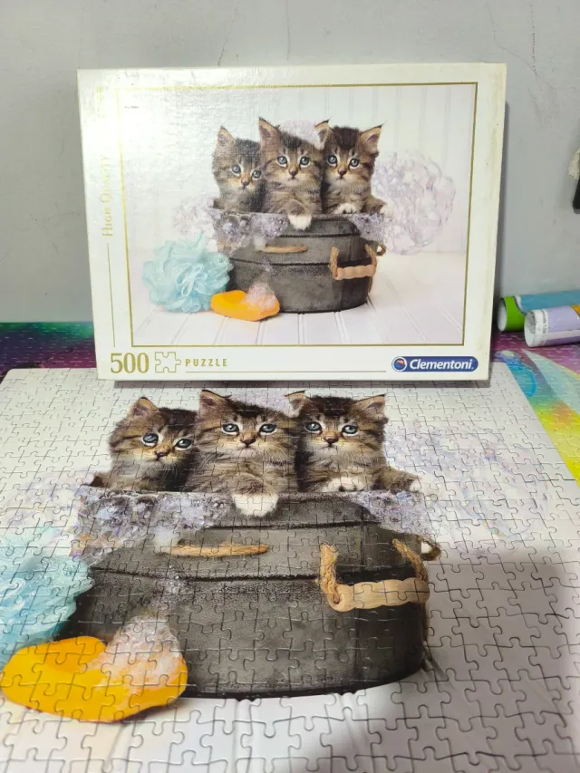 2 Puzzle 500 piezas Clementoni