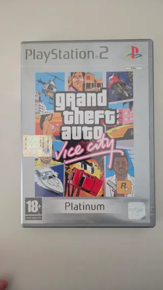 GTA Vice City PS2 Platinum