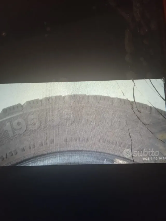 Gomme invernali Barum Polaris usate poco