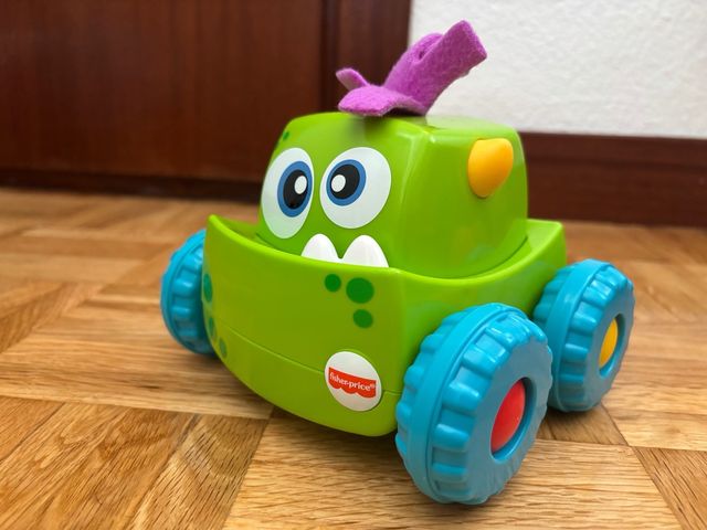 Coche Fisher Price Monstruo Verde.