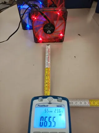 3x Ventole BitFenix Spectre Pro 120mm LED