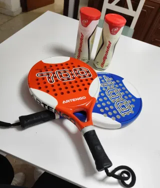 Raquetas de pádel Artengo y Bullpadel