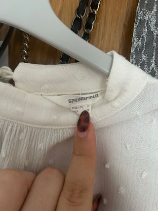 Blusa Springfield blanca