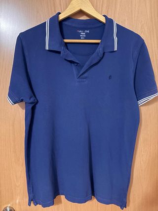 Polo azul Pull Love Talla M