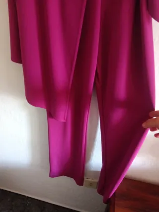 Mono largo morado cruzado