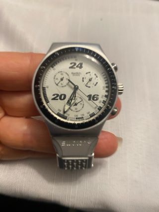 Orologio Swatch Irony in Alluminio Cronografo